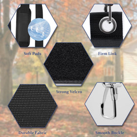 Lconvicely non-slip design keeps strap secure during work