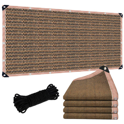 LCYFBE shade cloth 8x16ft mesh for sun protection and cooling in gardens