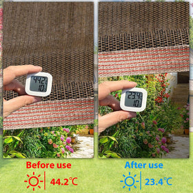 LCYFBE shade cloth easy to install with sturdy seams