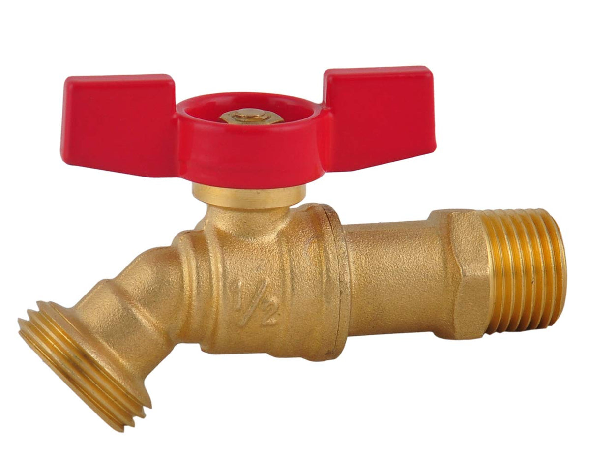 LD Valve brass body close-up demonstrates long-lasting durability for garden use