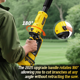 LDDEFOA brushless motor delivers efficient power.