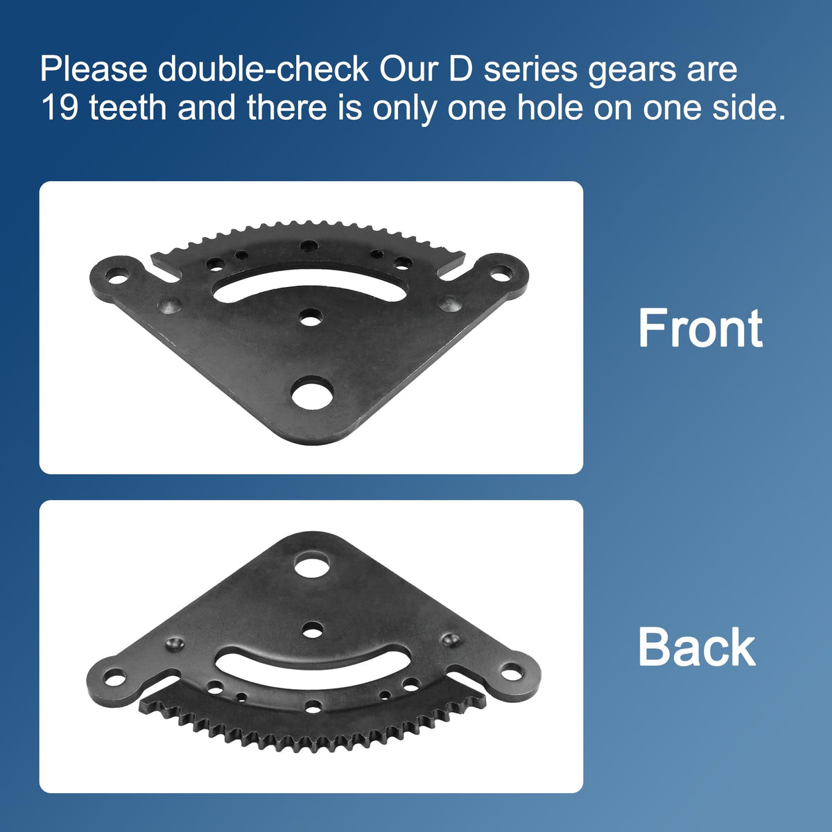 LDMINDA durable steel gear teeth for long-lasting performance
