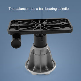 LDMINDA lawnmower blade balancer holds center hole up to one and a half inch.