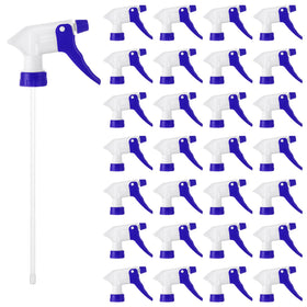 LDXDRU blue spray nozzle set for standard bottles with adjustable mist