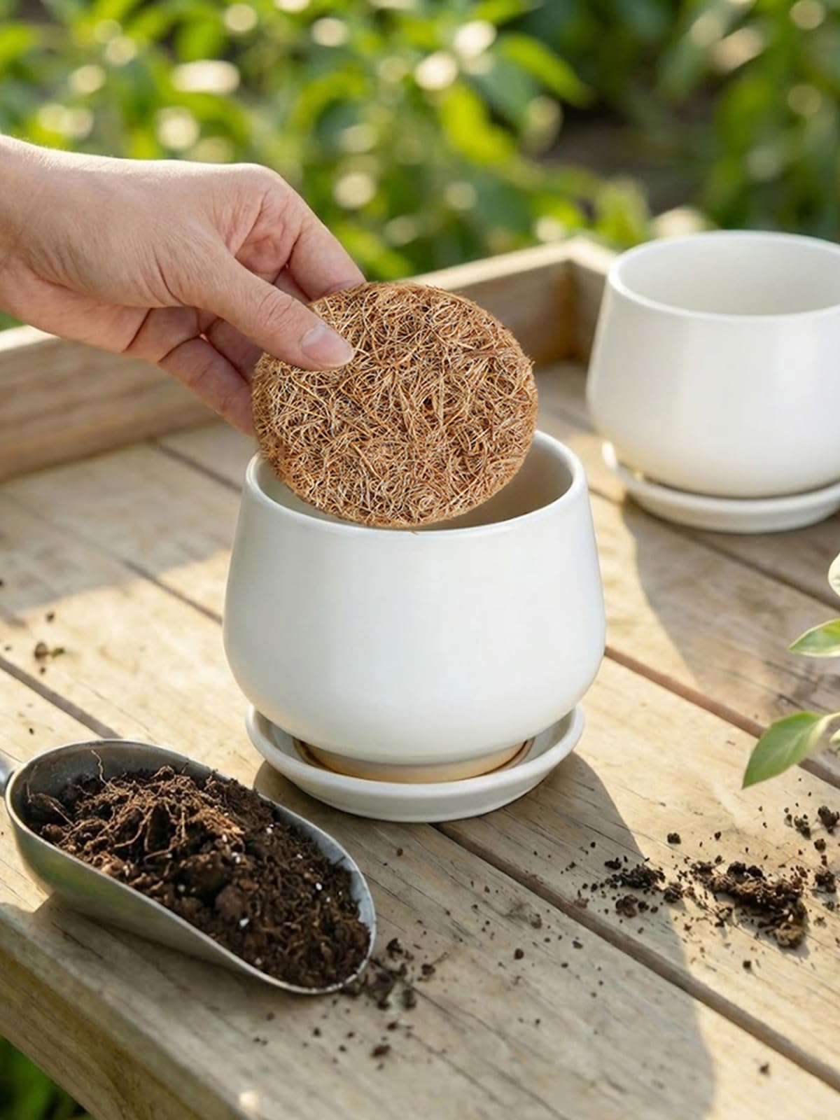 LE TAUCI pads for indoor and outdoor planters.