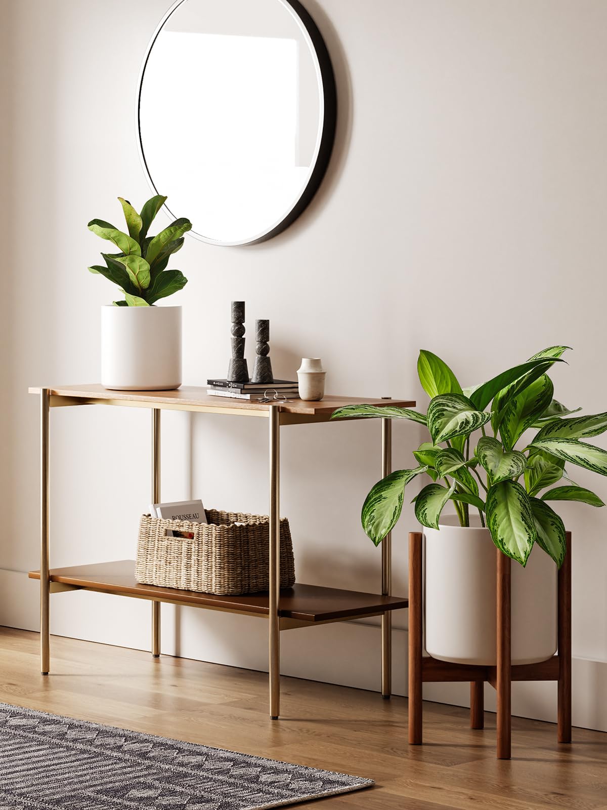 versatile indoor planter for herbs, flowers, or foliage