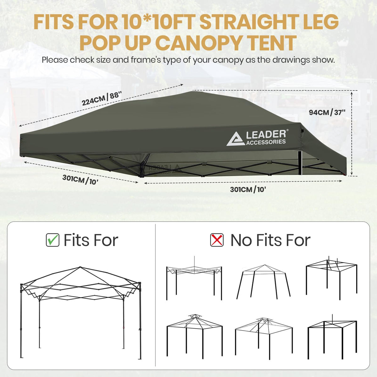 UV protection driving cooler interior with Leader Accessories canopy top cover.
