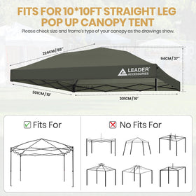 UV protection driving cooler interior with Leader Accessories canopy top cover.