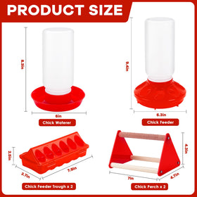 Leadinor chick feeder hole design—individual ports reduce crowding during feeding.