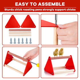 Leadinor coop or brooders setup, versatile for chicks and other birds.