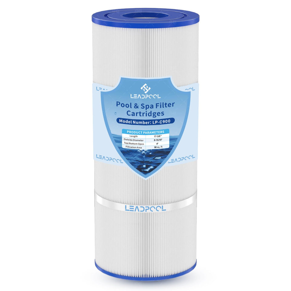 Leadpool C1200 filter cartridge for Hayward compatibility improves pool clarity.