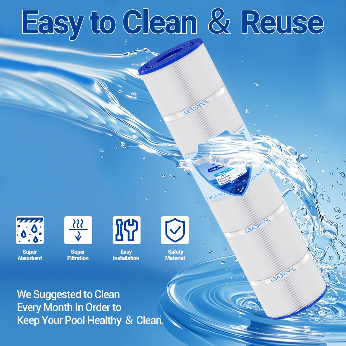 Leadpool Jandy CV580 four pack demonstrates value and ready replacement option.