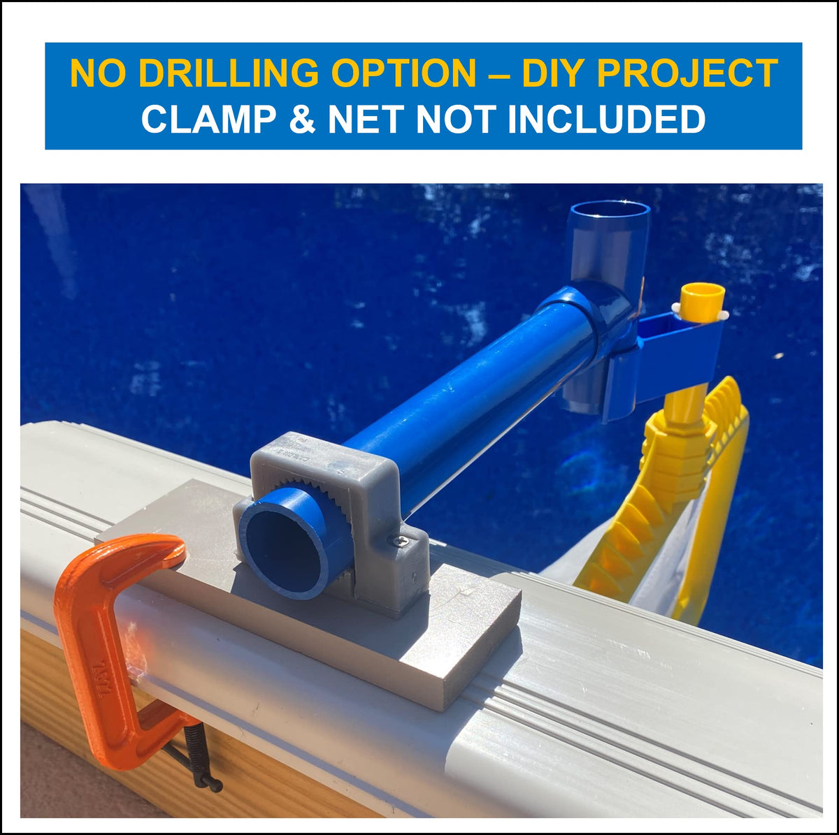 Leaf Bone moveable base lets you position the skimmer where water flow is strongest.