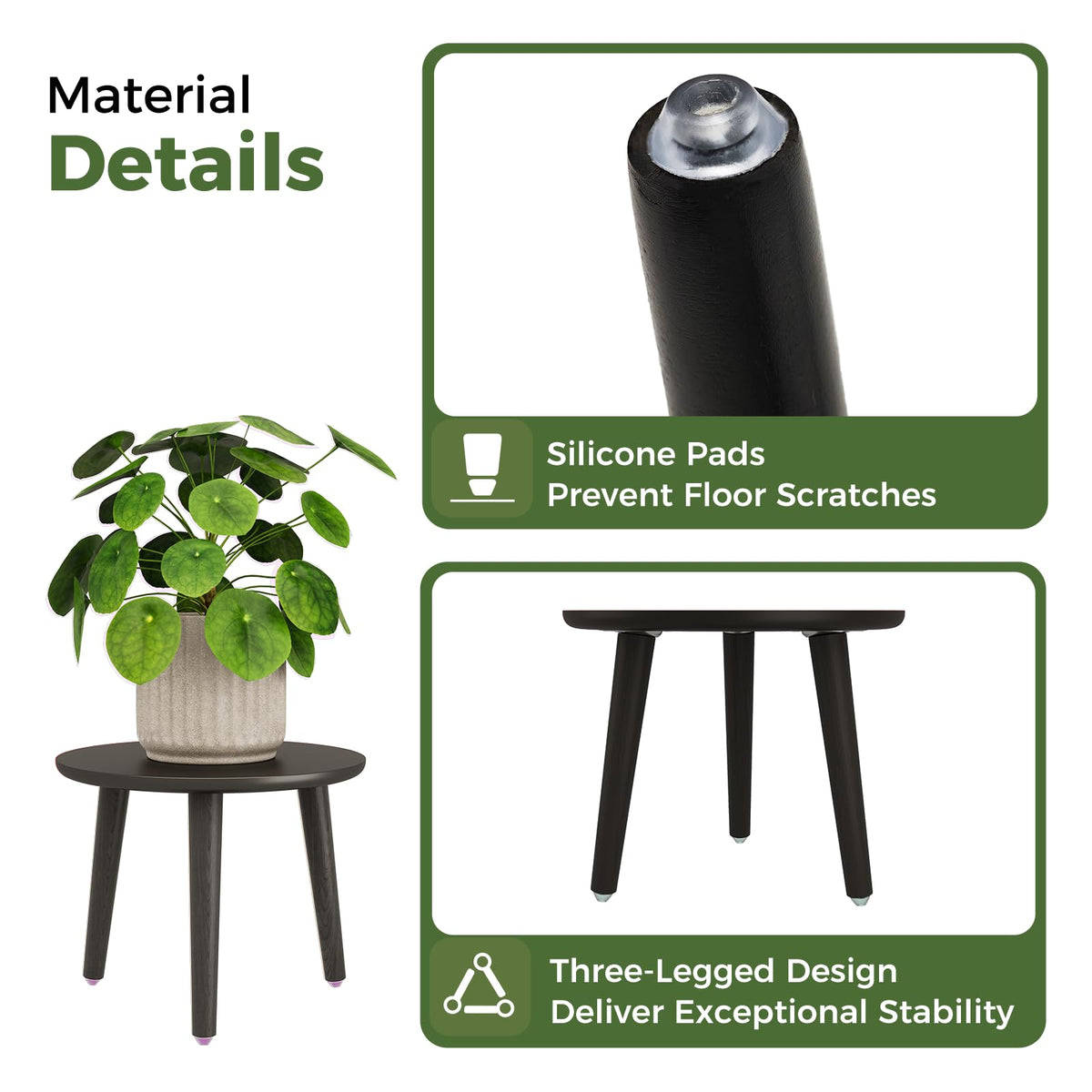 Leaf&lull hardwood finish detail highlighting durable look