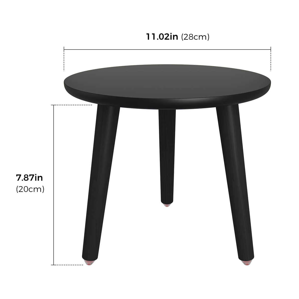Leaf&lull silicone pads under the feet protect floors from scratches