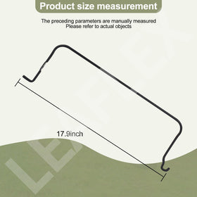 LeafFlex bail control bar installation view showcasing precise alignment.