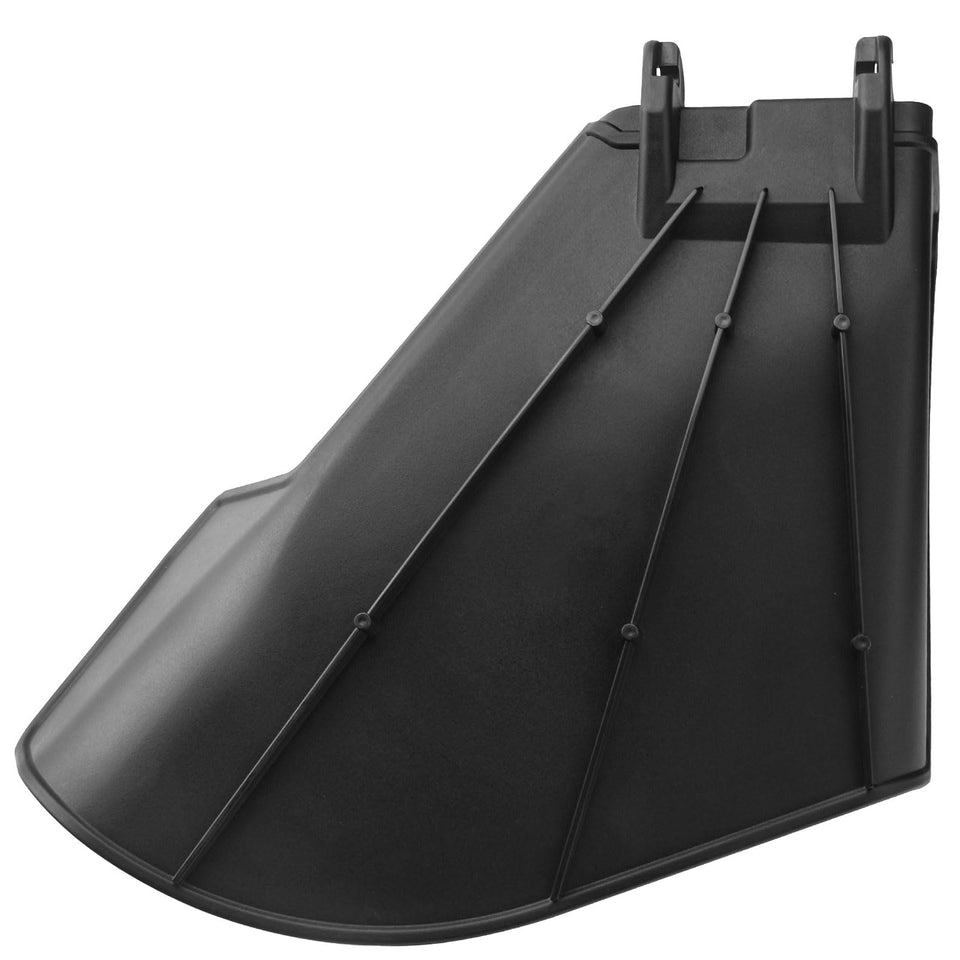 LEAFLEX 604268 discharge deflector for Hustler Raptor 42 inch deck in action