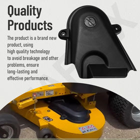Leaflex 604338 pulley cover for 52 inch setup guards belts and bearings.