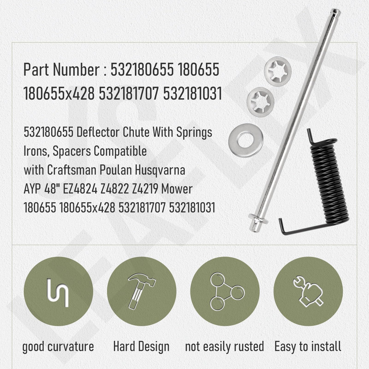 LEAFLEX compatible with Husqvarna 2348-2748 series for reliable operation