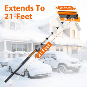 Leanaco all-season roof cleaner suitable for solar panels and vehicles