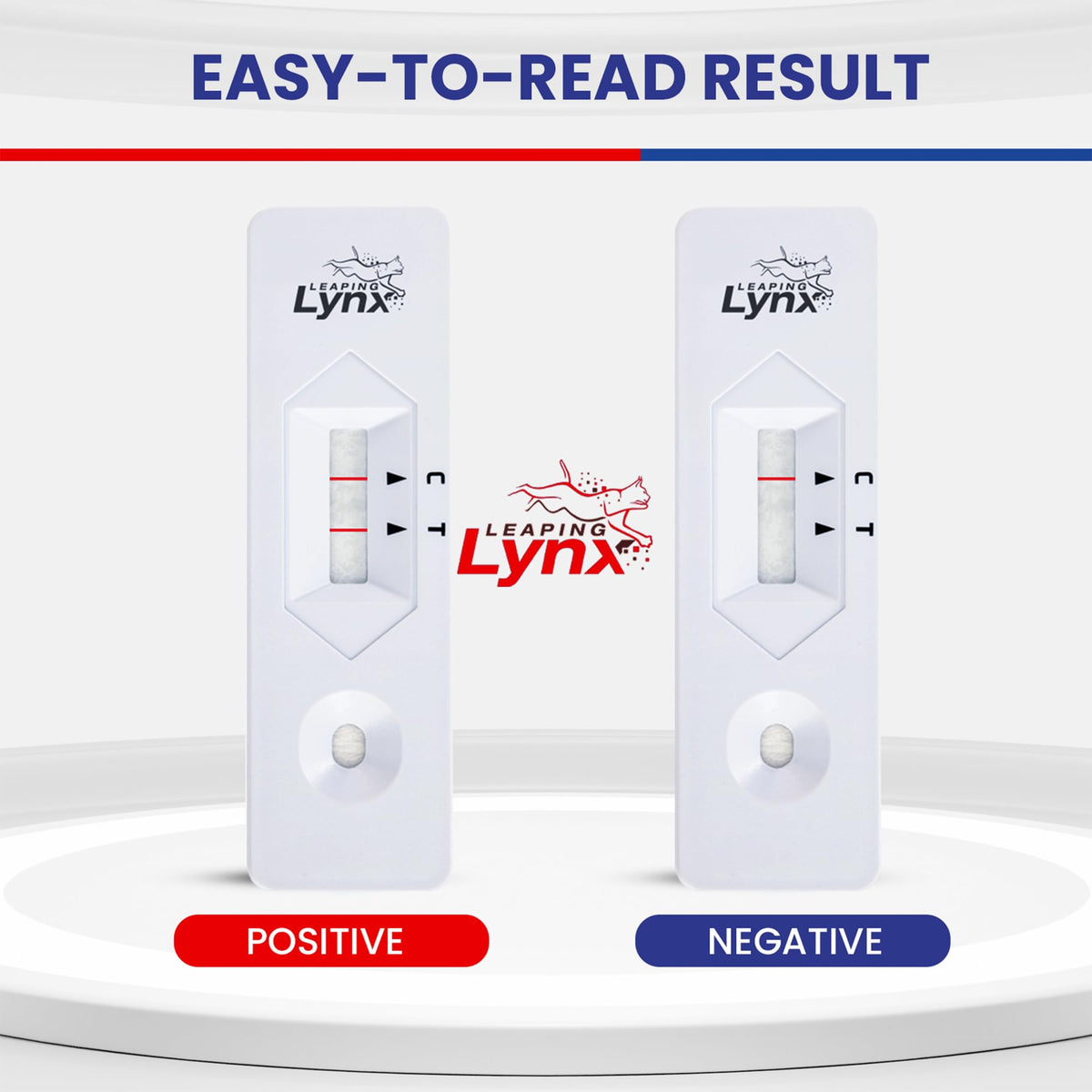 Leaping Lynx Salmonella test component for early household screening