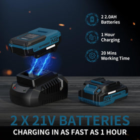 LEAPUL fast charger speeds recharge between tasks