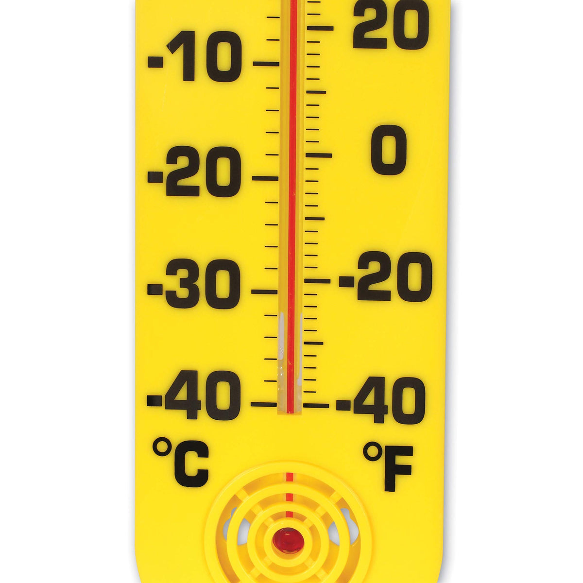 Learning Resources Classroom Thermometer shows Celsius and Fahrenheit scales for learning.