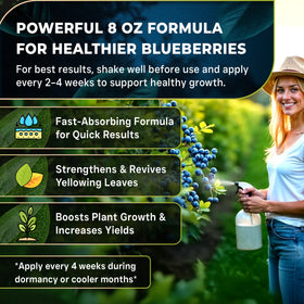 Leaves and Soul liquid fertilizer absorbs quickly at the root zone.