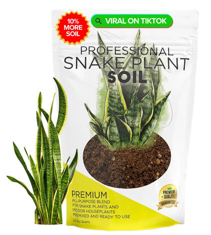 Leaves and Soul snake plant soil bag ready to use for repotting