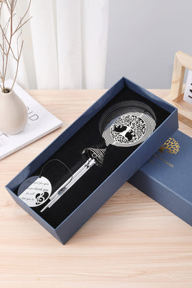 LEAVORES premium gift box with black interior enhances the present