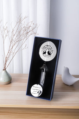 LEAVORES wind chimes with greeting card and premium gift box ready to give