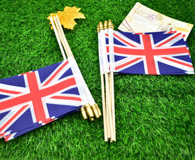 Lebei mini flags ideal for parties, sports days, and gifts.