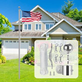 Lechansen flag pole assembly guide helps quick and easy installation