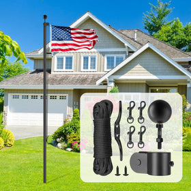 Lechansen outdoor durability shows a weather-ready flag pole repair kit