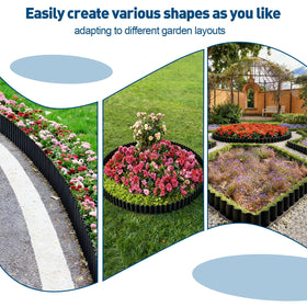 LECWELL versatile outdoor edging suitable for courtyards and balconies