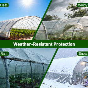 LECWELL tear proof greenhouse film offers durability in harsh conditions.