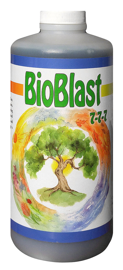 Leegosun Carl Pool Bioblast bottle close-up for robust plant nutrition.