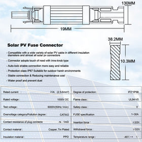 Leehitech inline fuse holder wiring connection illustrating easy installation.