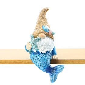 Leekung Mermaid Gnome starfish hat detail offers a cute touch on tabletops.