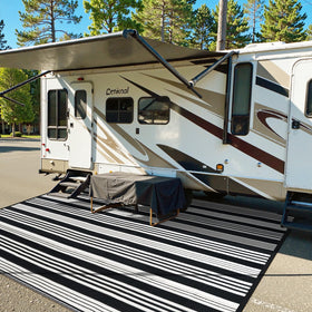 LEEVAN fast-drying rug dries quickly after rain or washing
