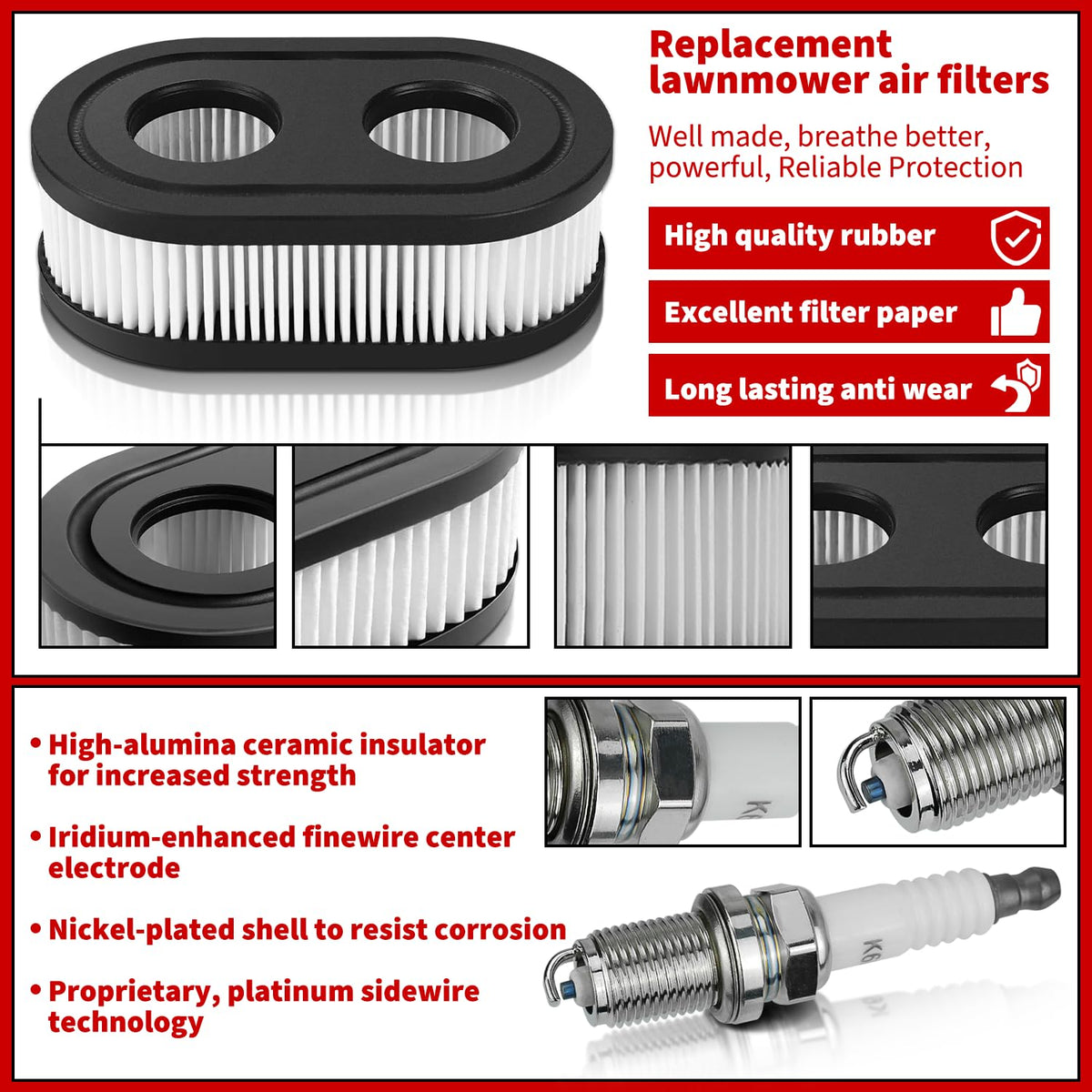LEFITPA 593260 compatibility graphic includes Troy-Bilt and Briggs & Stratton models