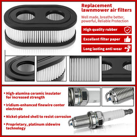 LEFITPA 593260 compatibility graphic includes Troy-Bilt and Briggs & Stratton models
