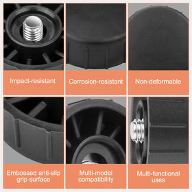 LEFITPA bump knob with metal finish—built to last.