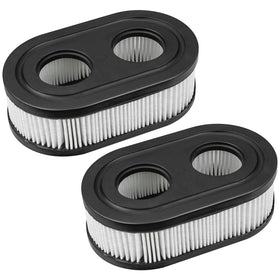 LEFITPA replacement air filter front view, compatible with Briggs & Stratton 09P702 engines.
