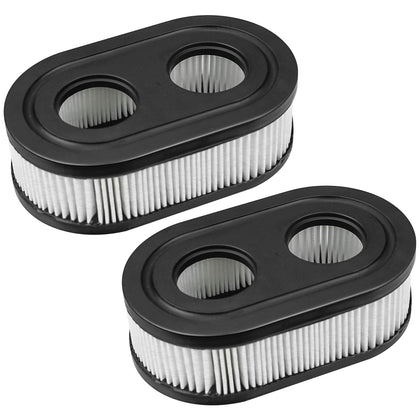 LEFITPA replacement air filter front view, compatible with Briggs & Stratton 09P702 engines.