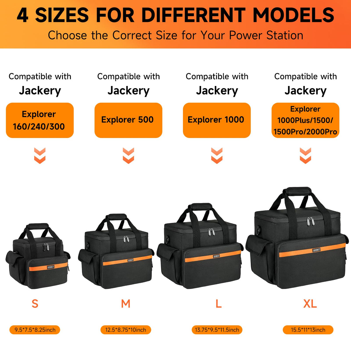 LEFOR·Z carrying case for BLUETTI AC180 designed for outdoor use.
