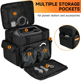 LEFOR·Z carrying case for Jackery 1000 Plus featuring durable construction.