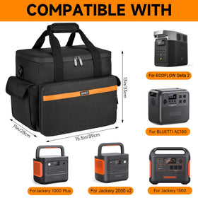 LEFOR·Z carrying case for Jackery 1500 with compact, portable design.