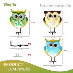LEGIFO handcrafted owl design, artisan-made for garden and gift-worthy display