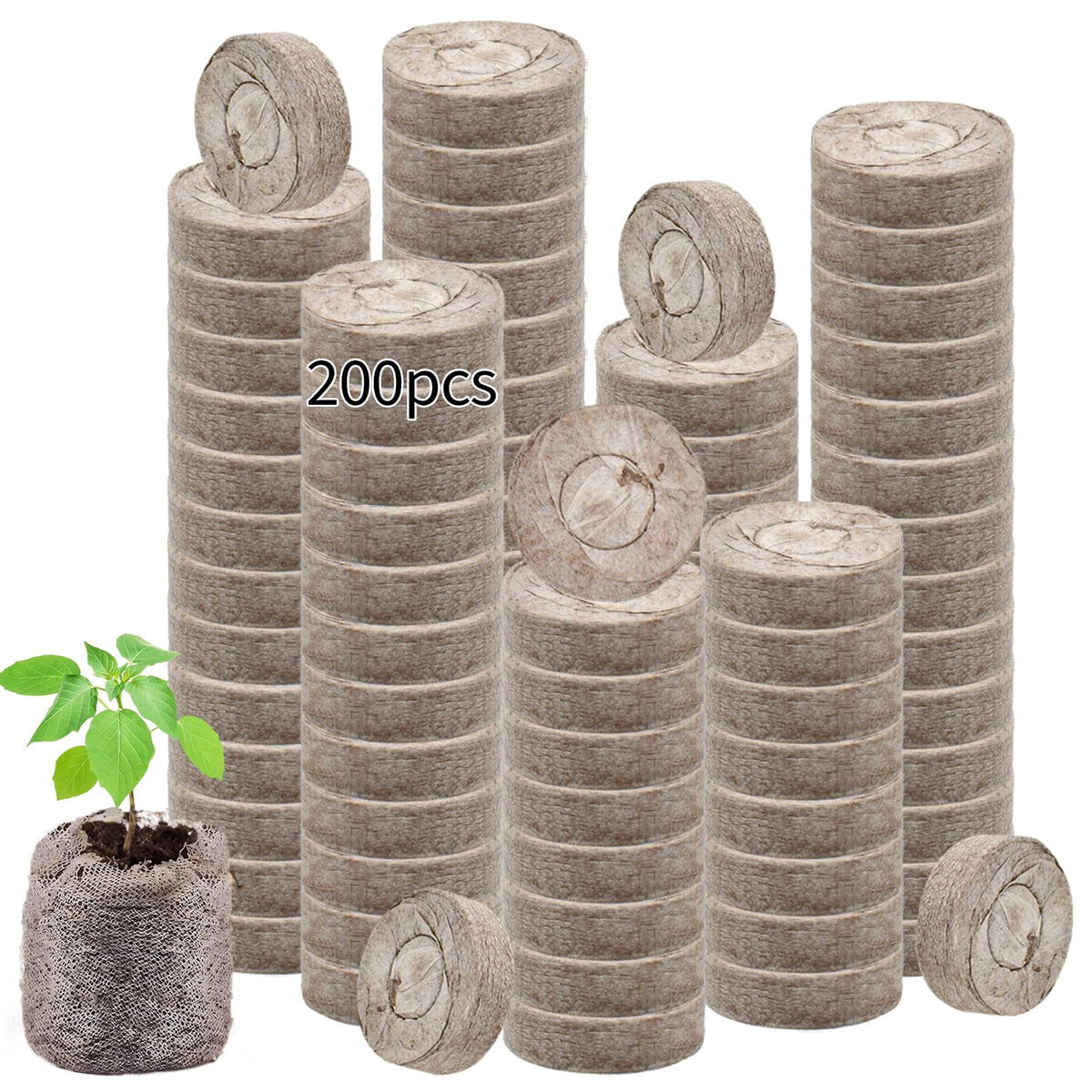 Legigo child-friendly gardening with peat pellets for family learning